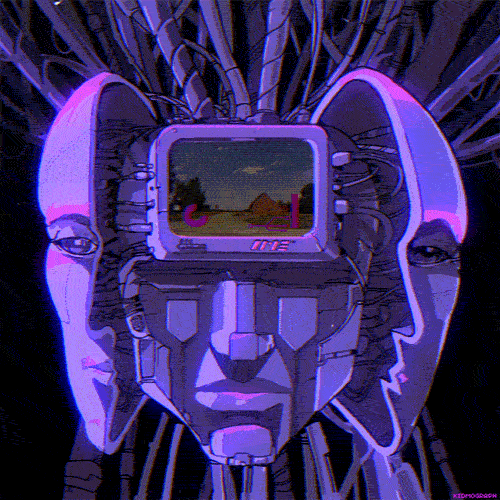 Cyber visual animation